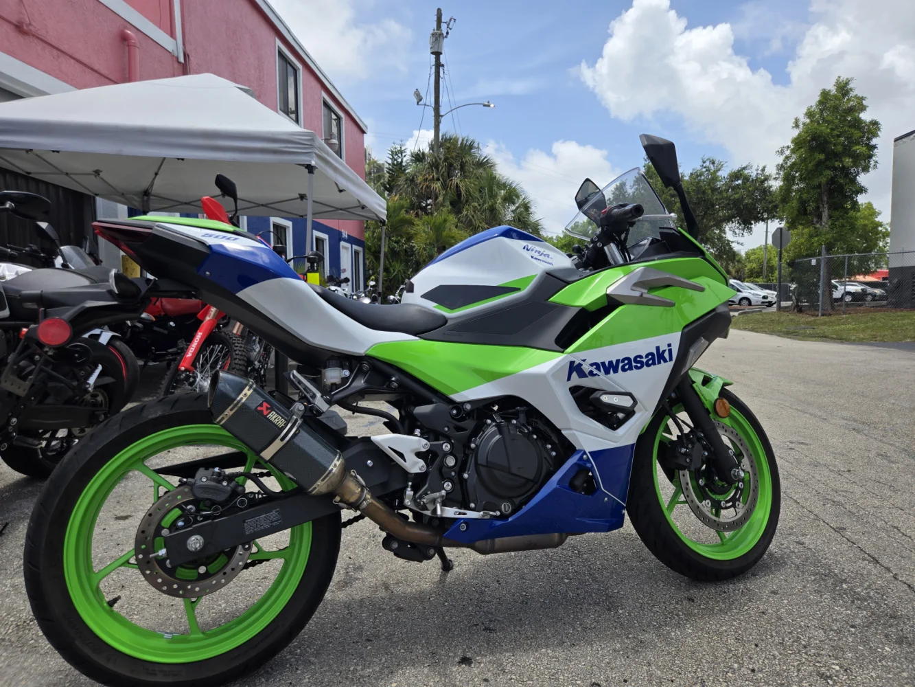 2024 Kawasaki Ninja 500 40 Anniversary