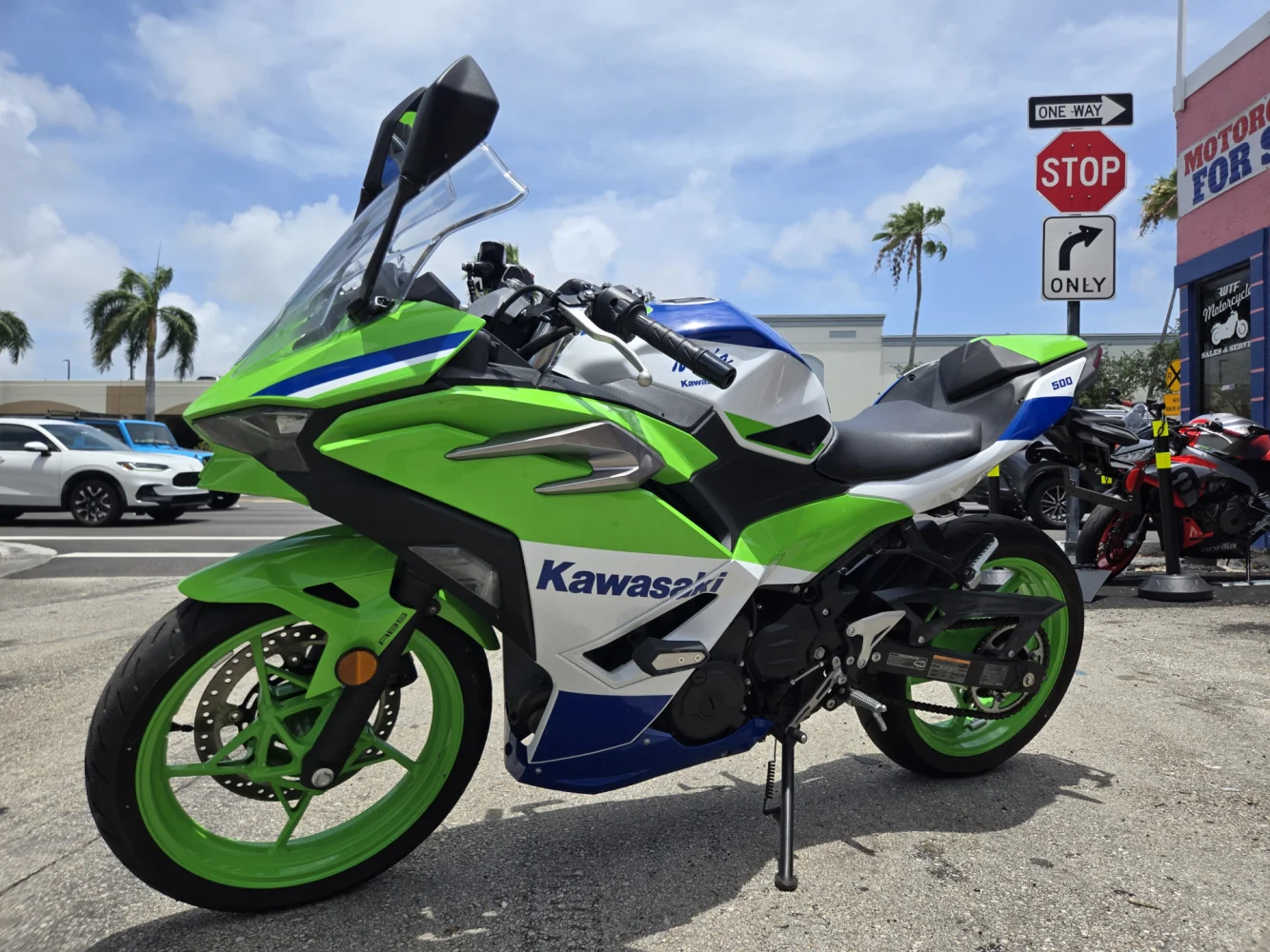 2024 Kawasaki Ninja 500 40 Anniversary