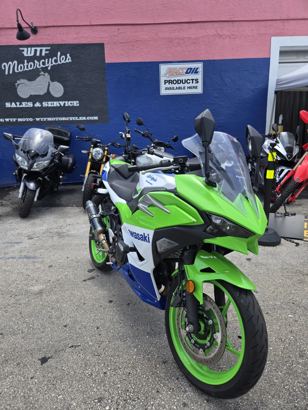 2024 Kawasaki Ninja 500 40 Anniversary