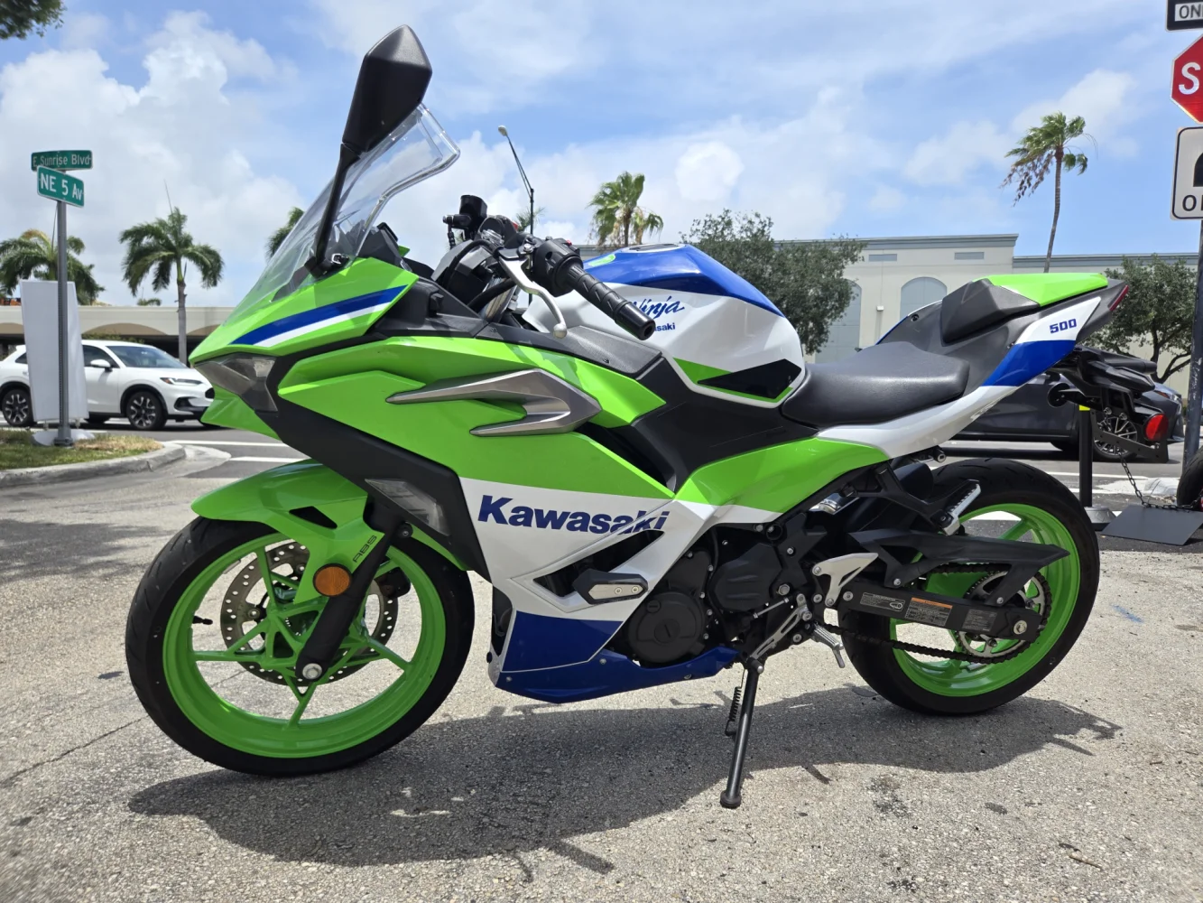 2024 Kawasaki Ninja 500 40 Anniversary