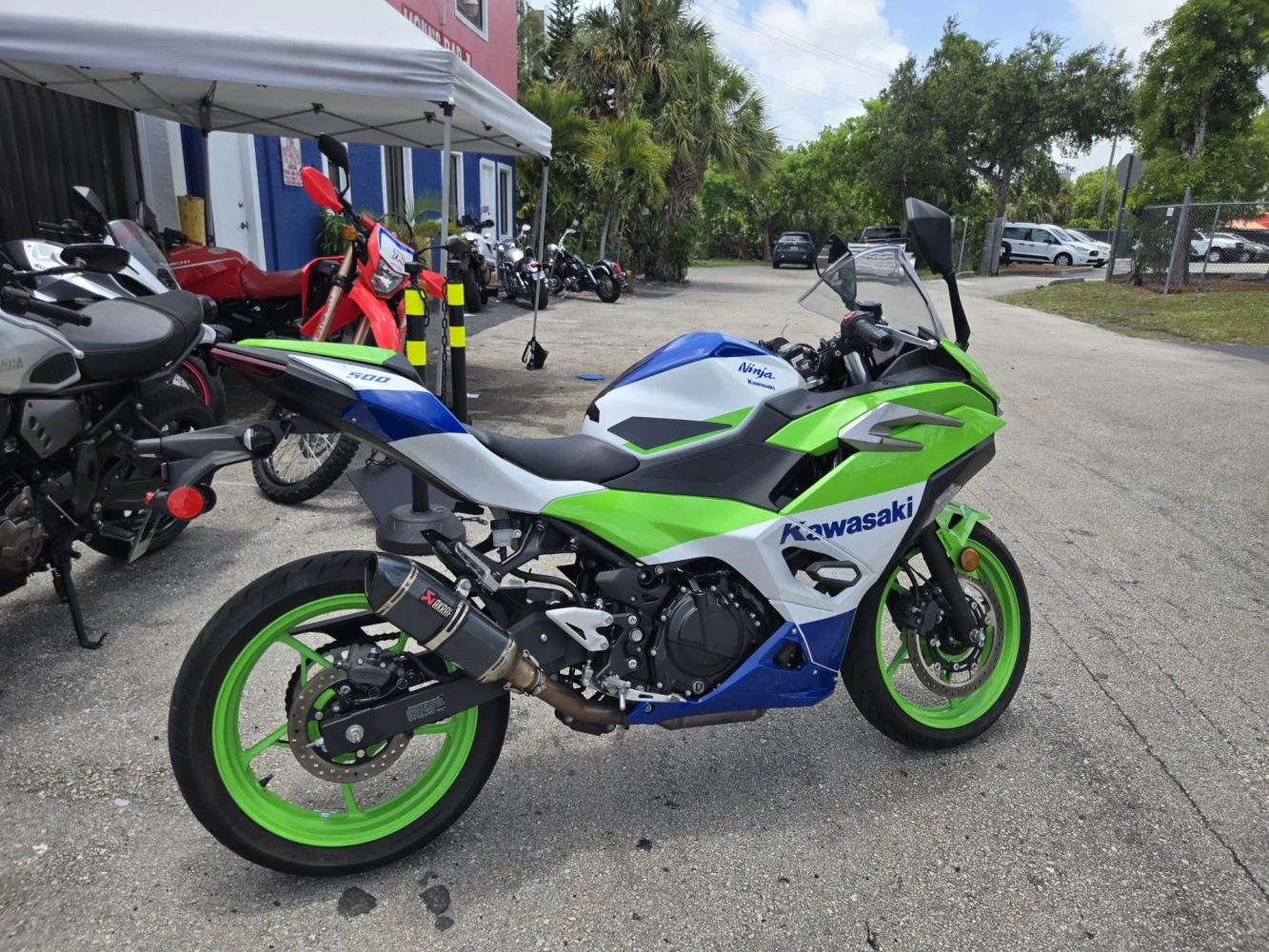 2024 Kawasaki Ninja 500 40 Anniversary