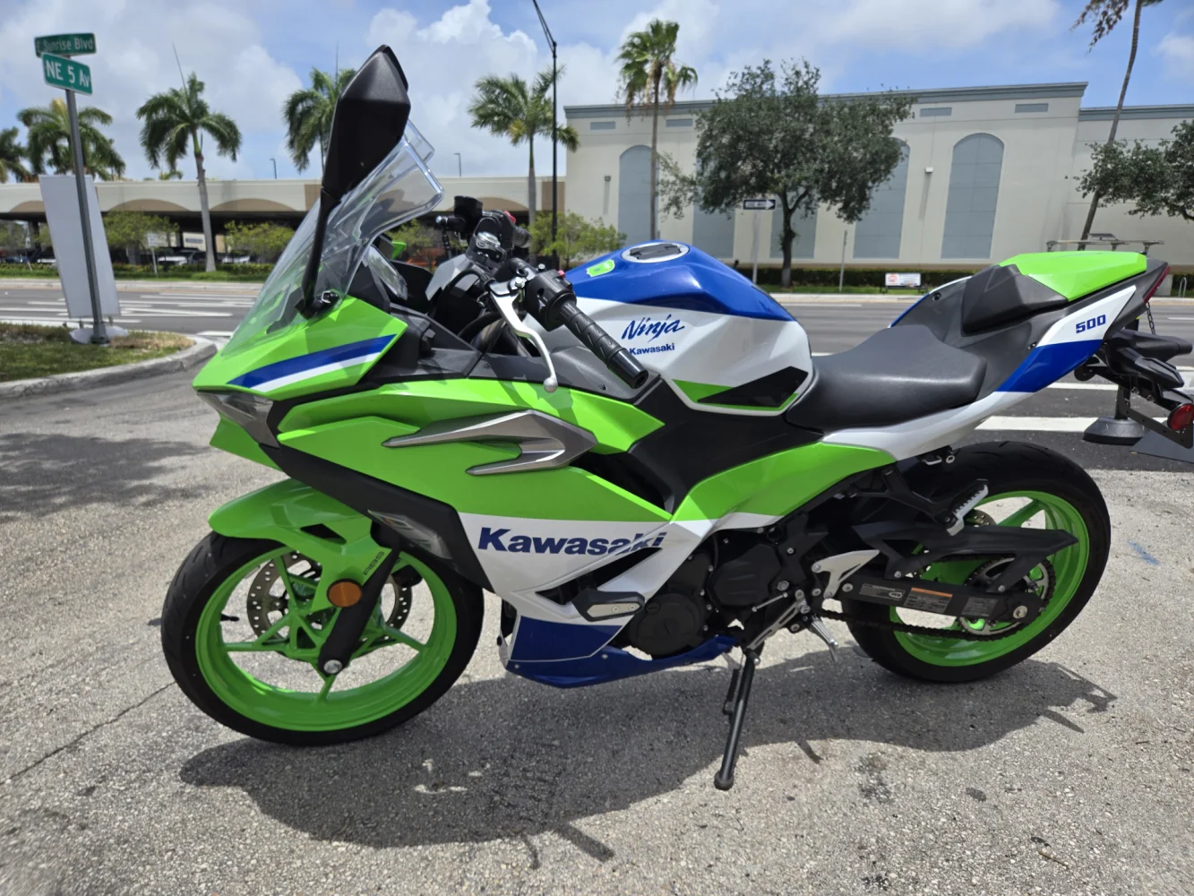 2024 Kawasaki Ninja 500 40 Anniversary