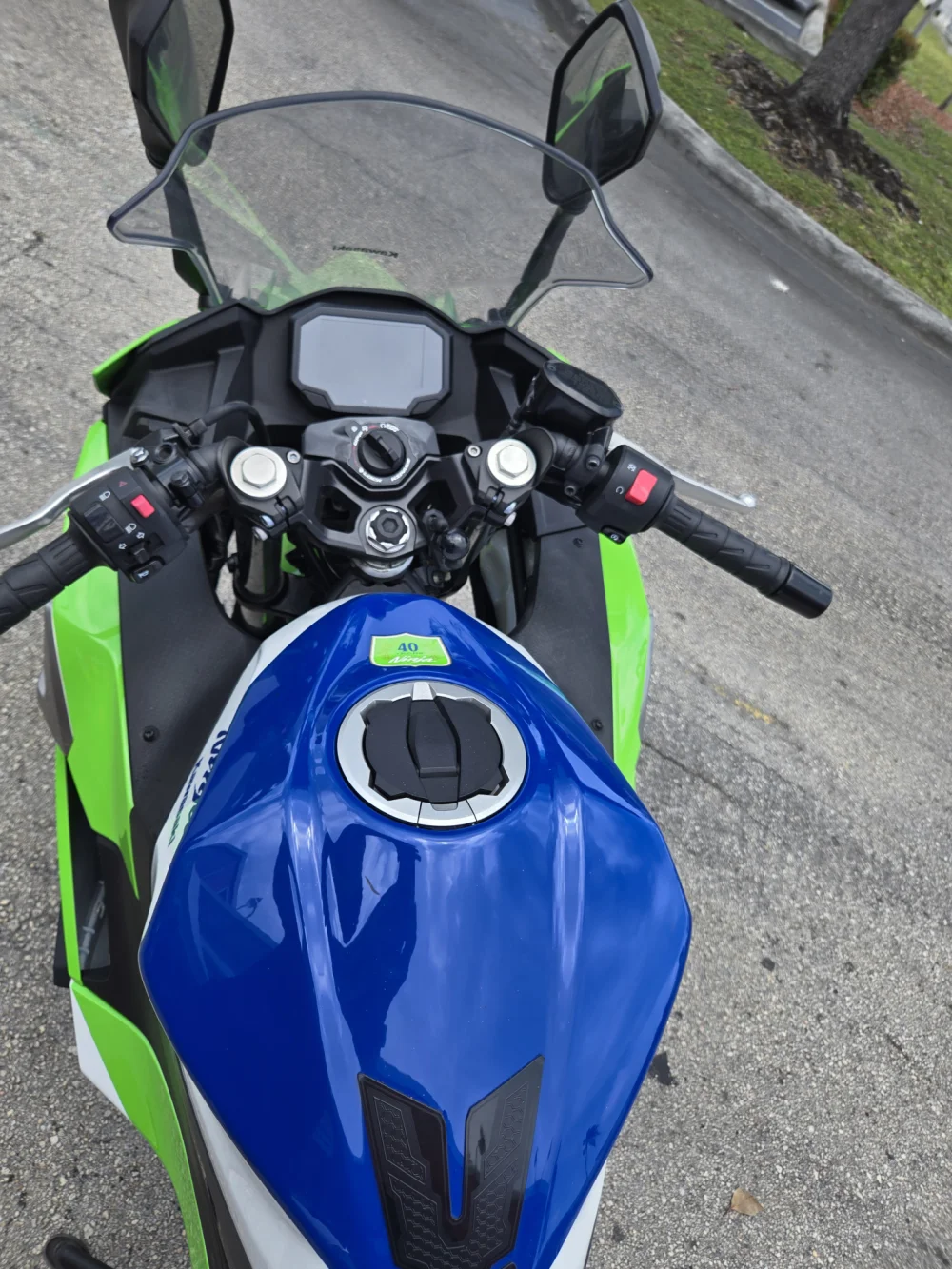 2024 Kawasaki Ninja 500 40 Anniversary