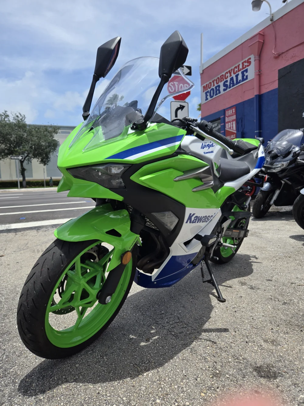 2024 Kawasaki Ninja 500 40 Anniversary