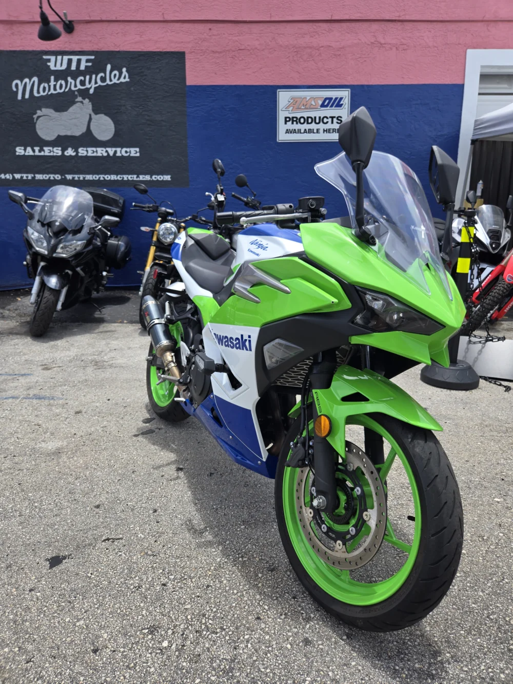 2024 Kawasaki Ninja 500 40 Anniversary