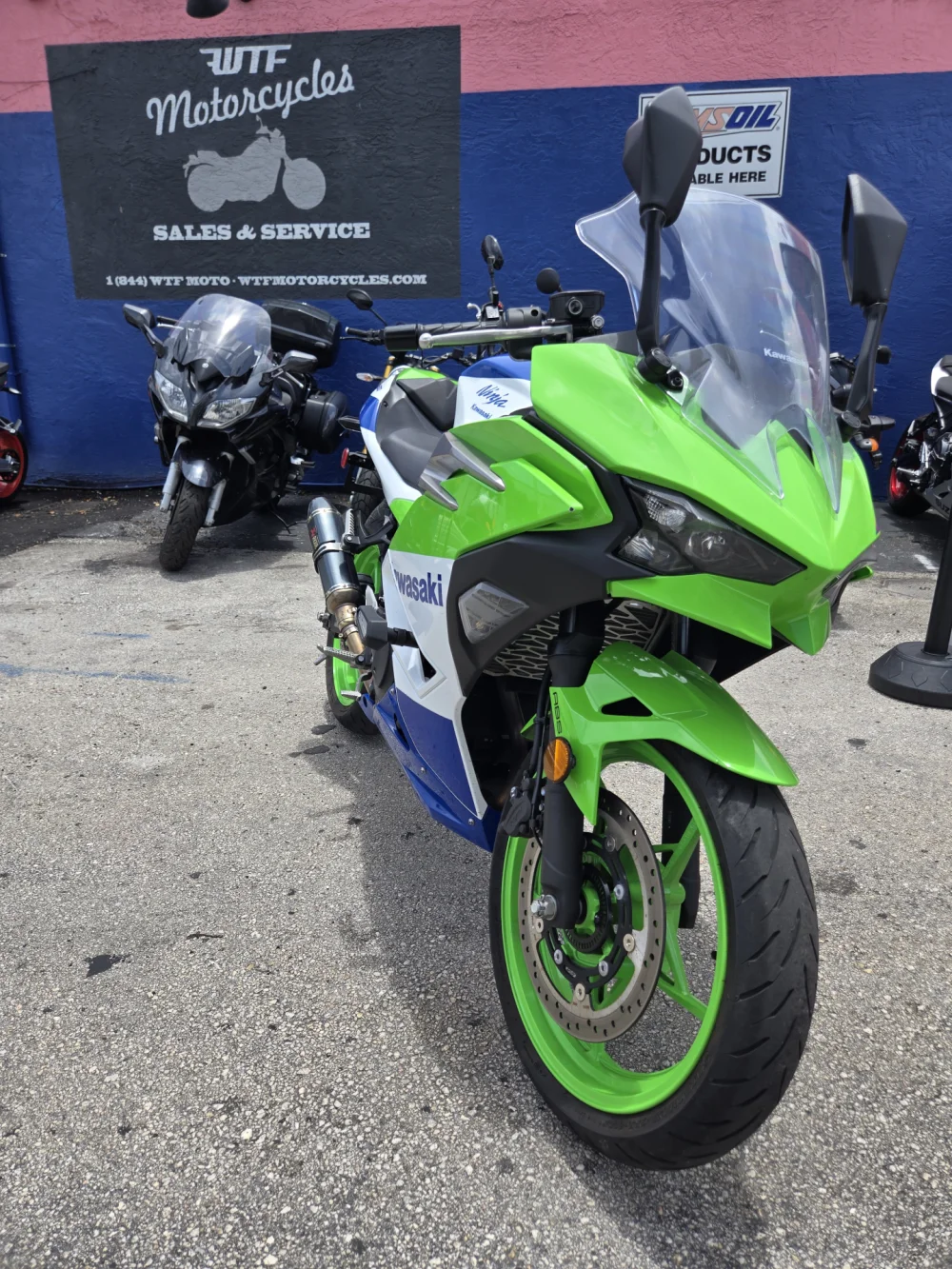 2024 Kawasaki Ninja 500 40 Anniversary